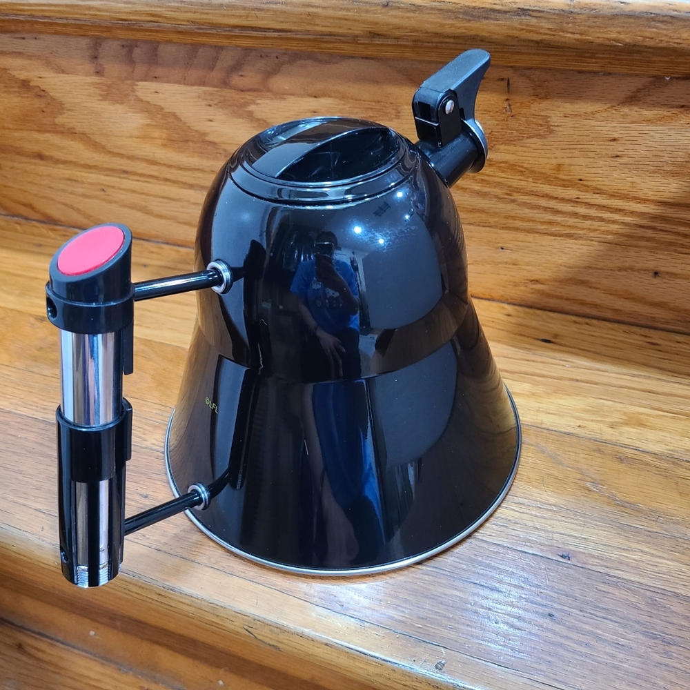 Star Wars Darth Vader Helmet Lightsaber Stovetop Kettle Black, 1.7 Litres
